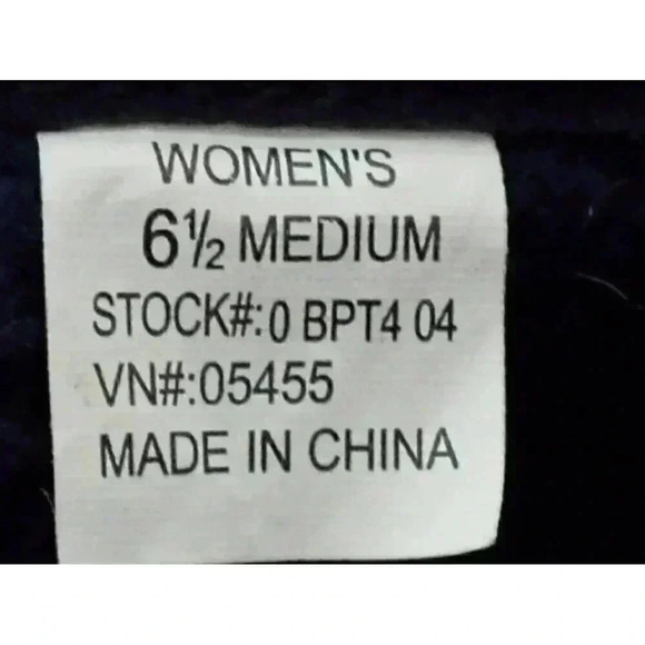 L.L. Bean Womens Winter Boots Blue Black Suede Mid Calf Flat Heel Pull On 6.5 M - Picture 9 of 10